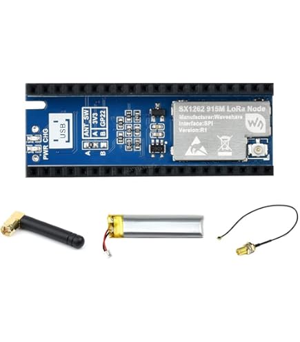Amazon.com: Waveshare SX1262 LoRa Node Module for Raspberry Pi